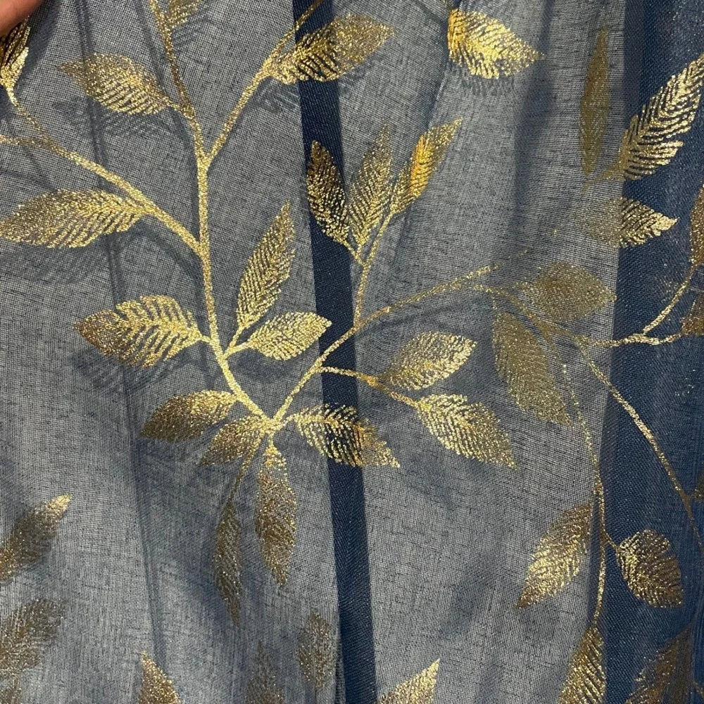 N/A sheer navy